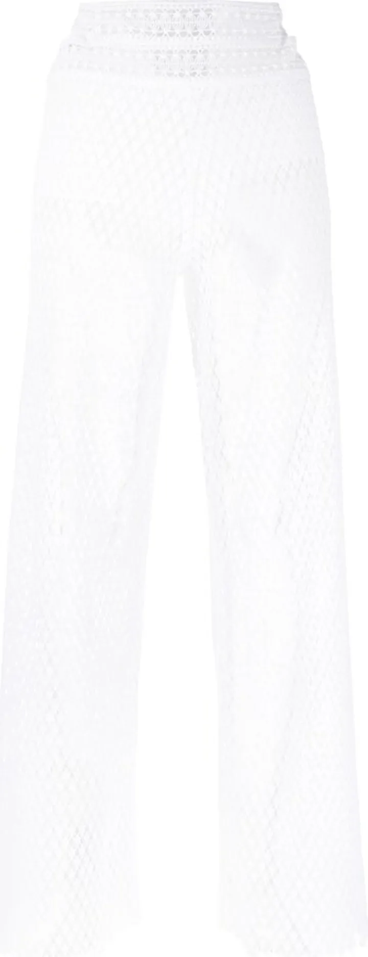 Knitted Straight-Leg Trousers
