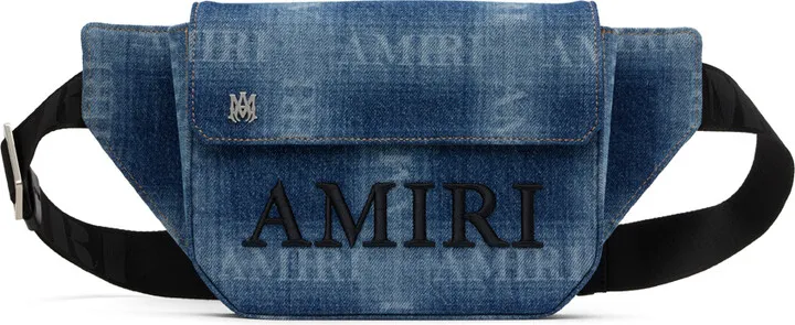 AMIRI Blue MA Crossbody Pouch