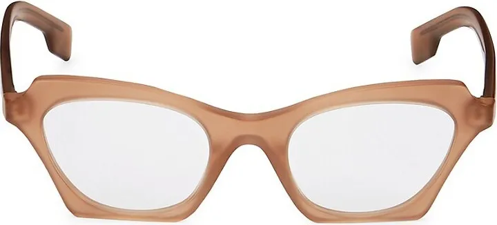 49MM Cat Eye Clear Sunglasses