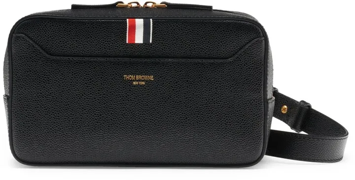 Pebbled Leather Belt Bag