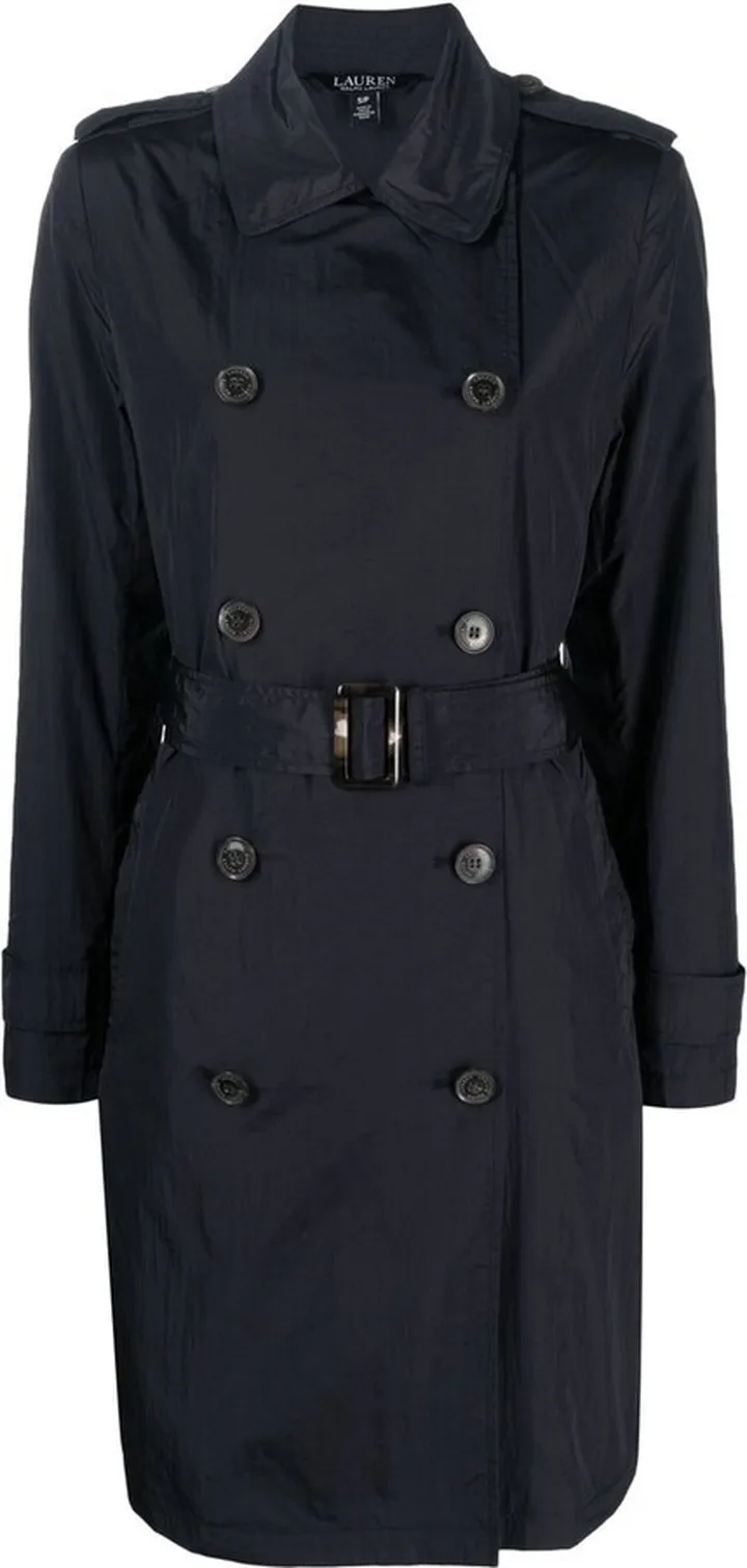 Double-Breasted Trench Coat