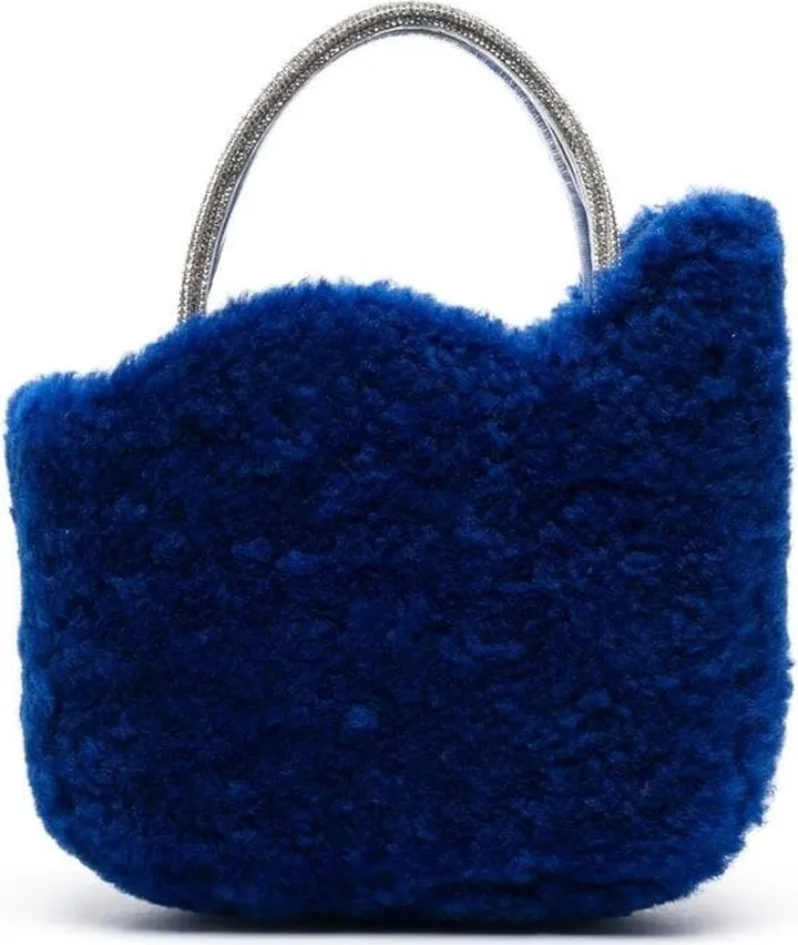 Iyv shearling mini bag