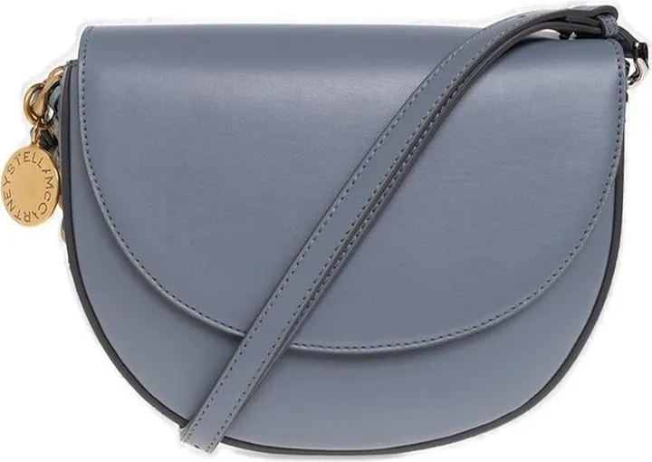 Stella McCartney Frayme Strapped Medium Shoulder Bag