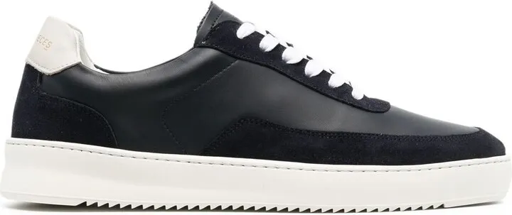 Low-Top Leather Trainers