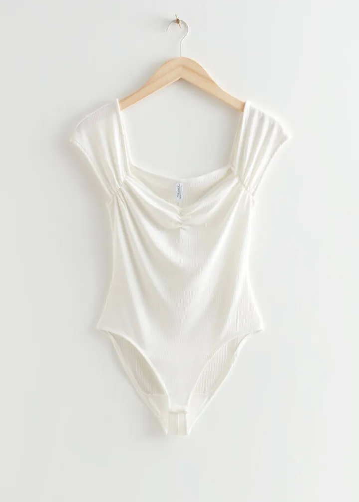 Sweetheart Neck Bodysuit