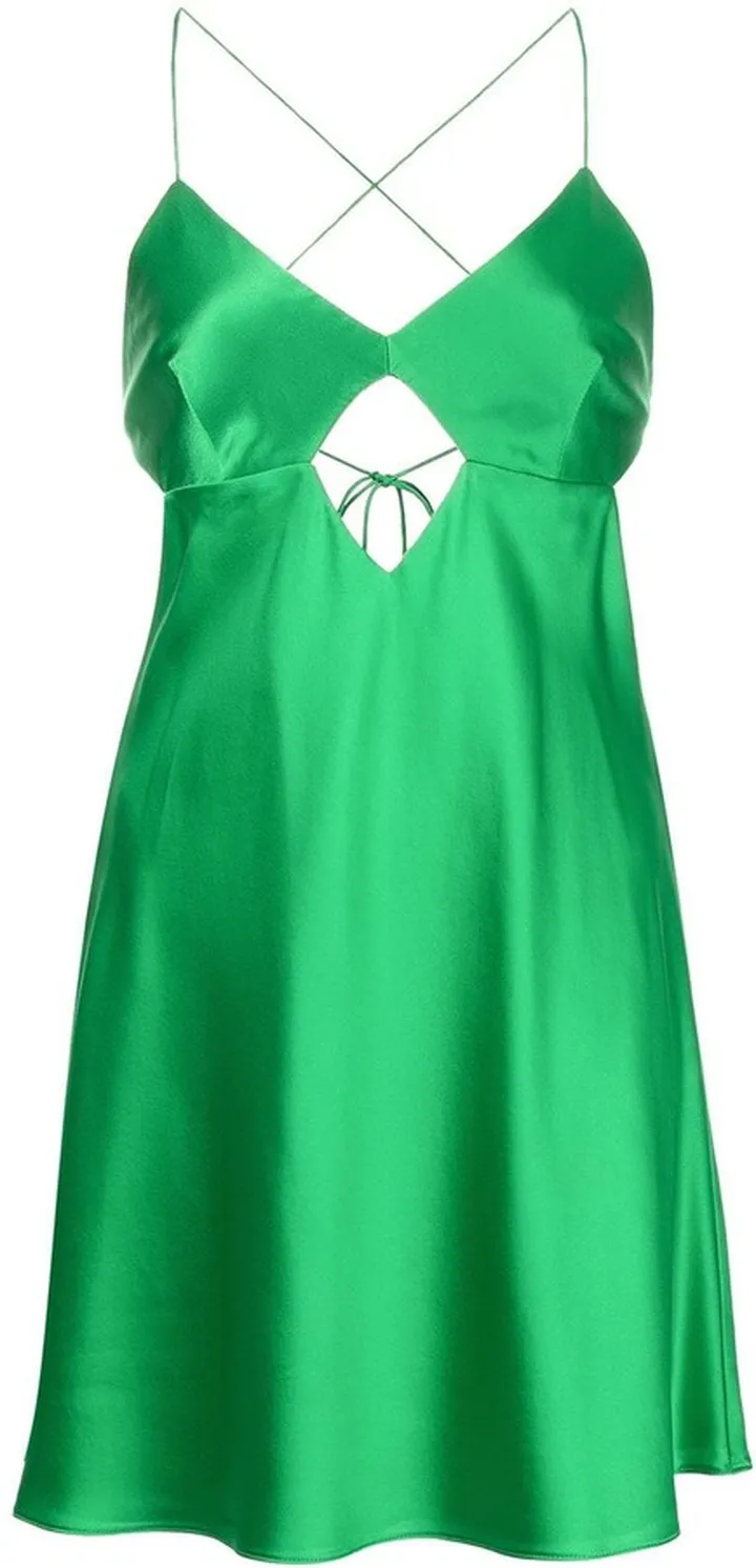 Cut-Out Detail Mini Dress