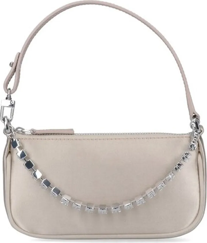 By Far Embellished Zipped Shoulder Bag