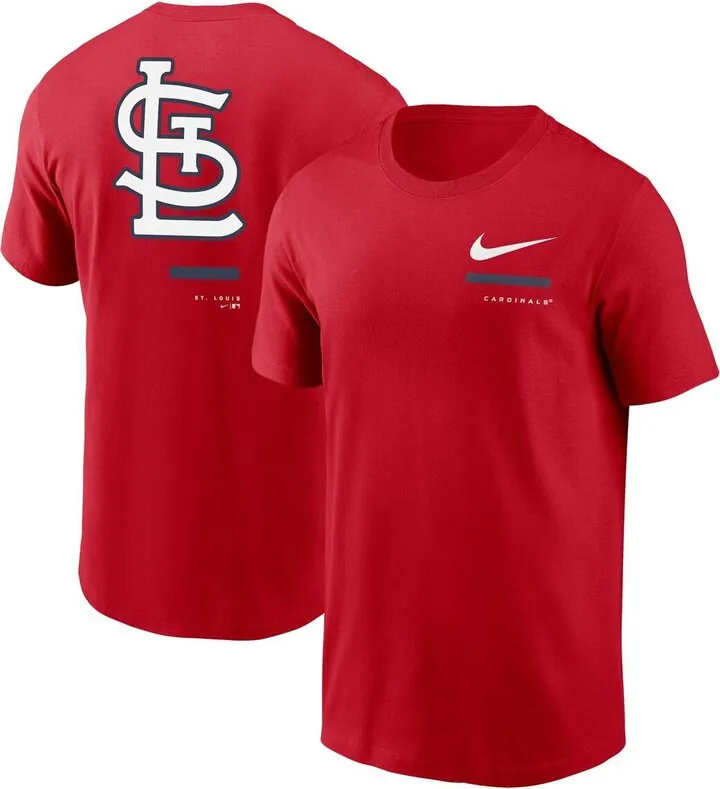 Men's Nike Red St. Louis Cardinals Over the Shoulder T-shirt