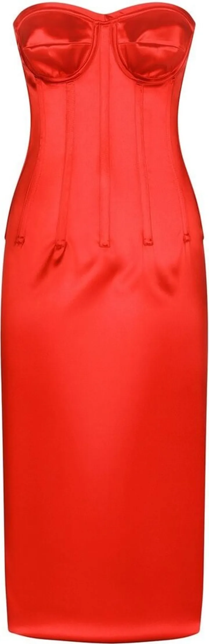 Strapless Bustier Dress