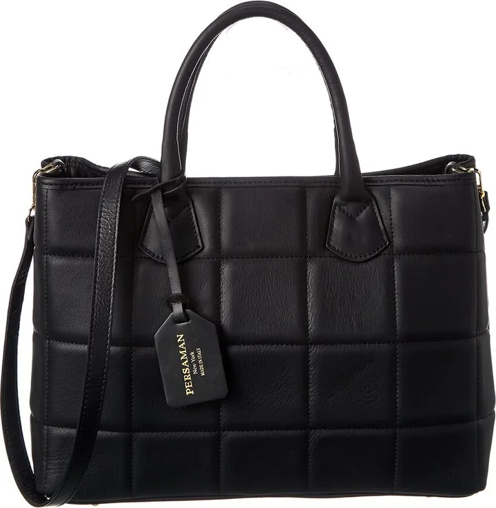 Persaman New York Simone Leather Tote