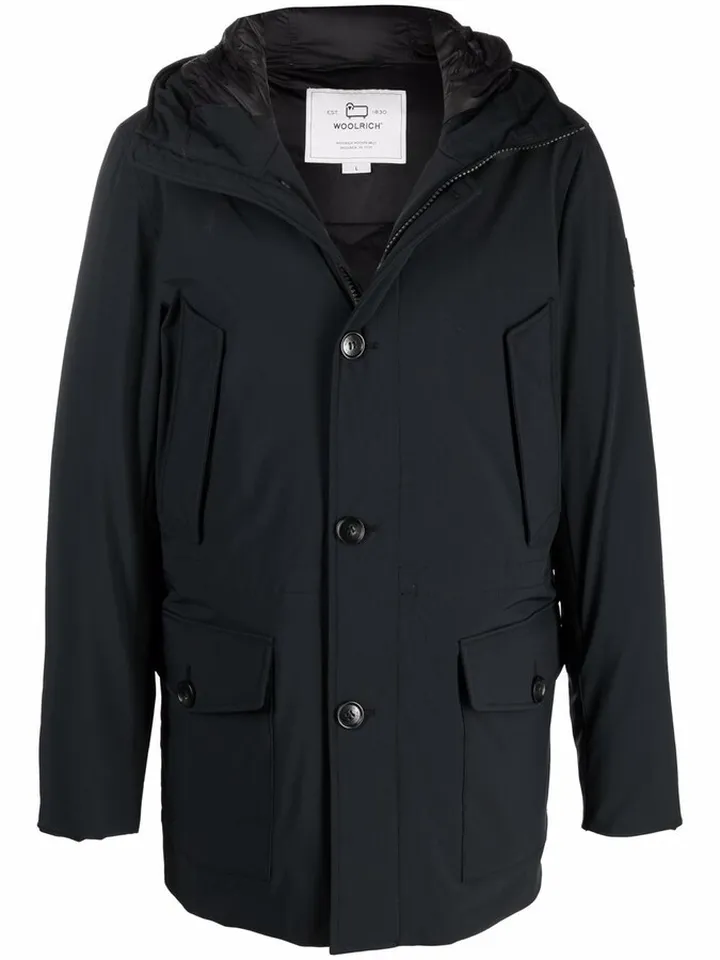 Padded Down Parka Coat