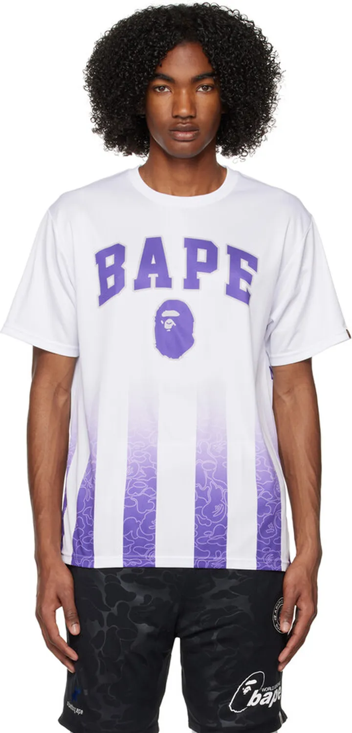 BAPE White Team T-Shirt