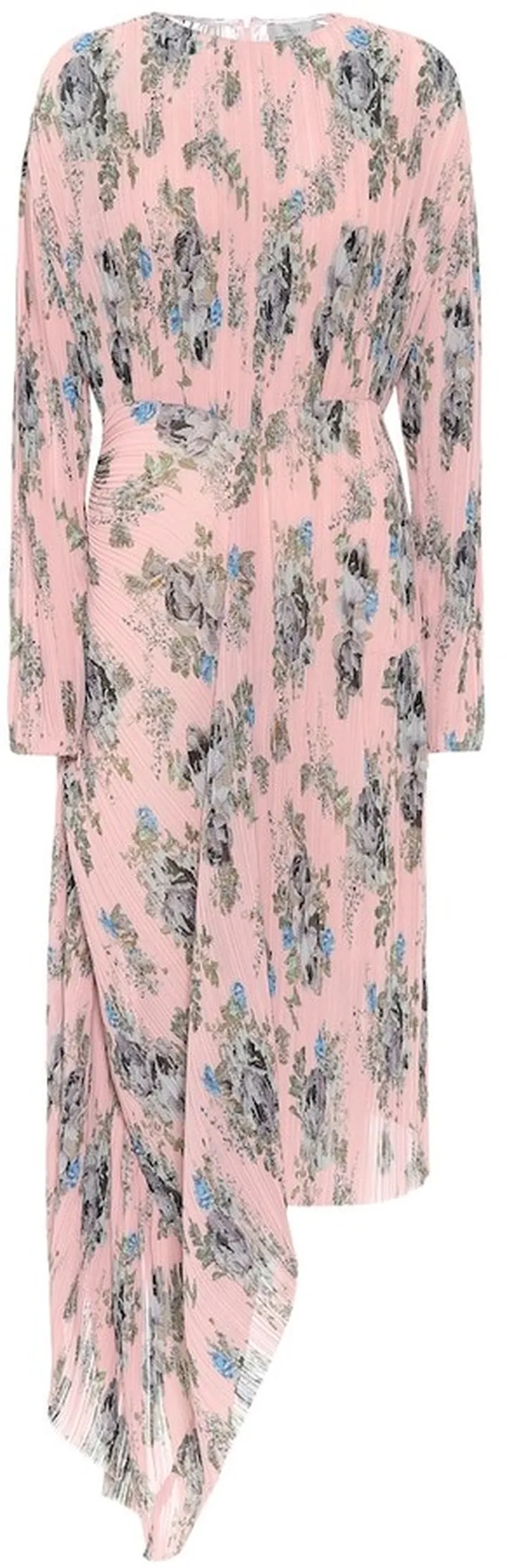 Delaney floral georgette midi dress