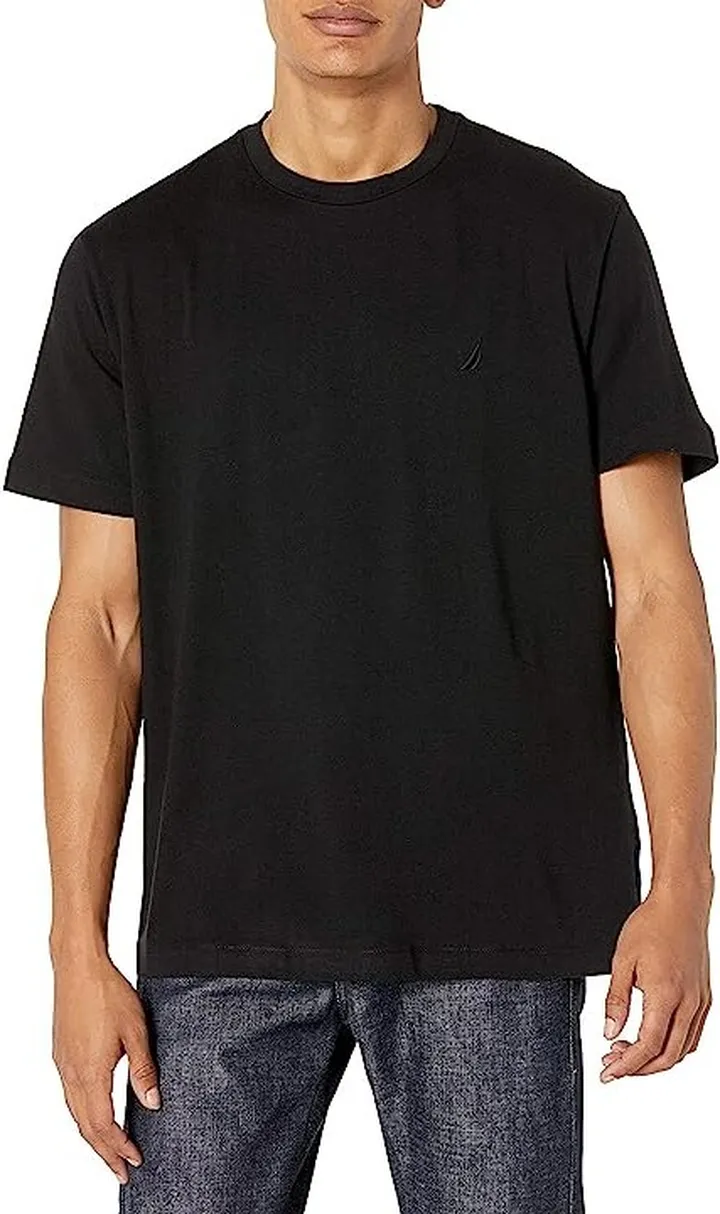 Nautica Men's Navtech J-Class T-Shirt (True Black) Men's T Shirt