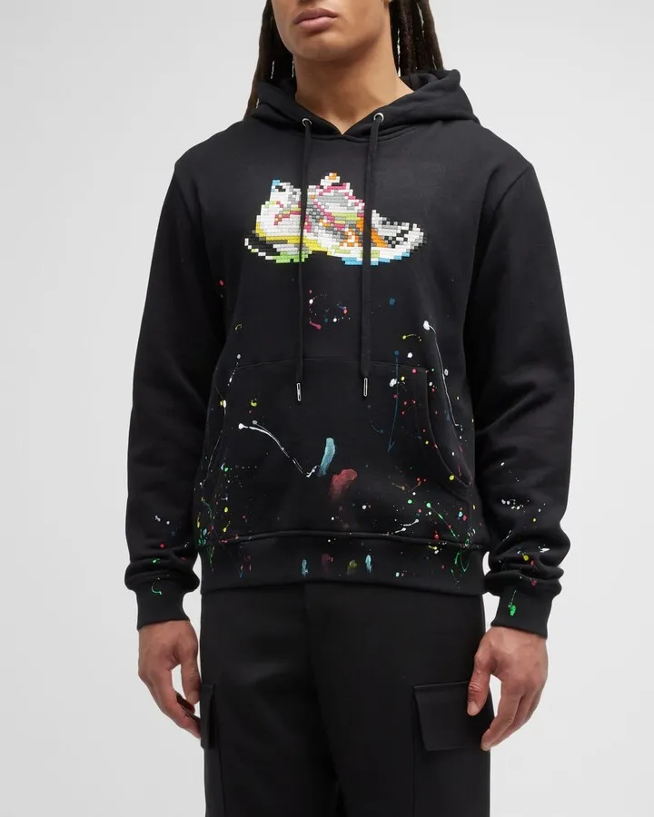 Men's 3D Graphic Pullover Hoodie