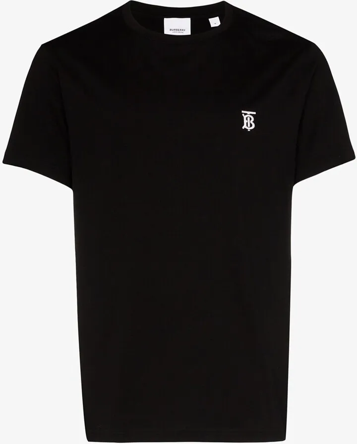 Black Monogram Logo T-Shirt