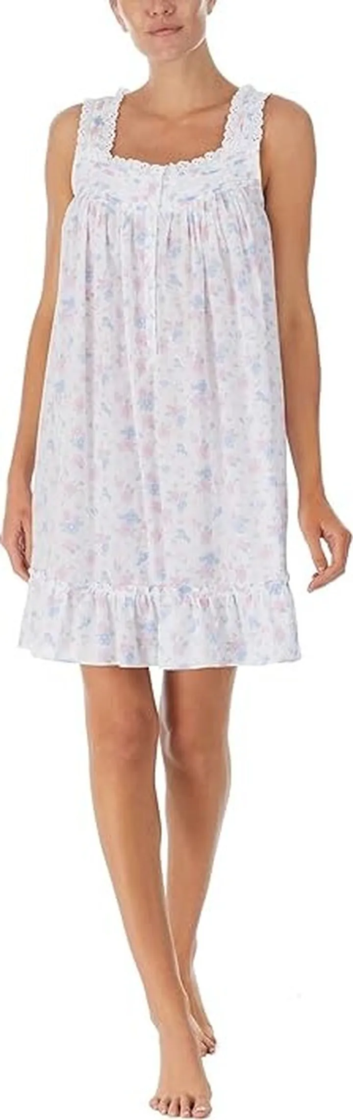 Eileen West Sleeveless Chemise (Multi Blooms) Women's Pajama