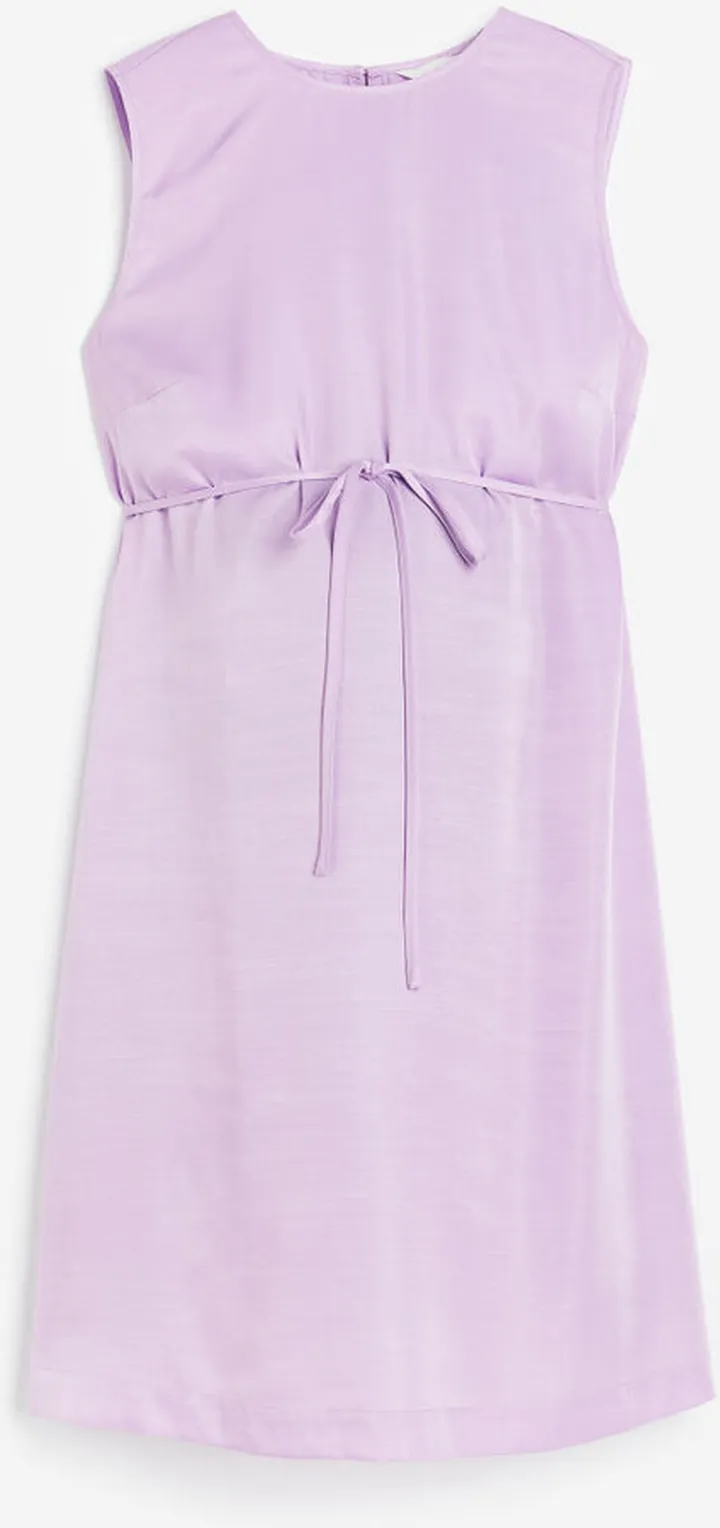 MAMA Tie-belt Dress