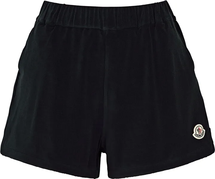 Moncler Logo Cotton-blend Shorts