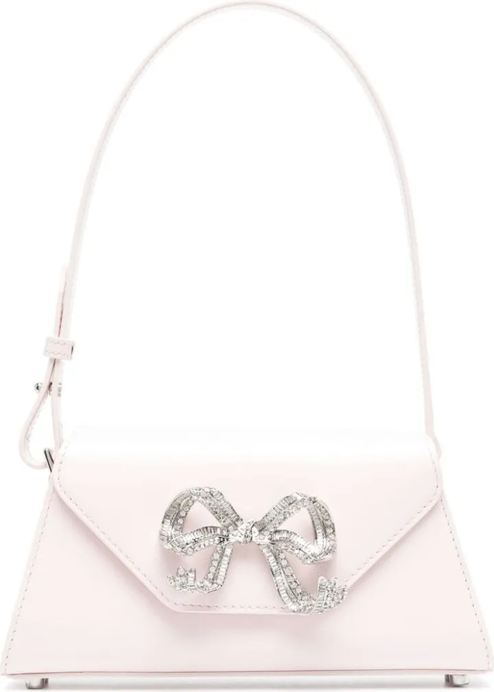 mini Bow leather shoulder bag