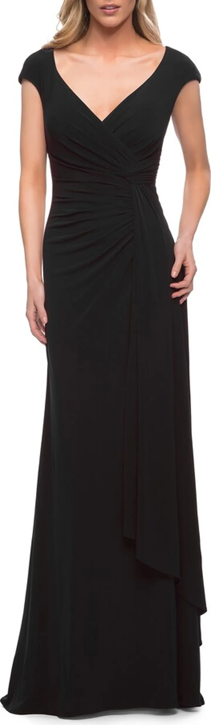 Knot at Waist Jersey Dress