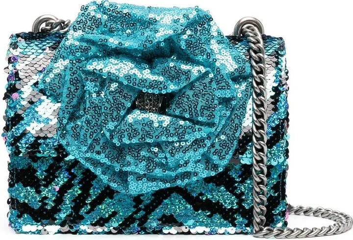 small Shoreditch sequin cross body bag