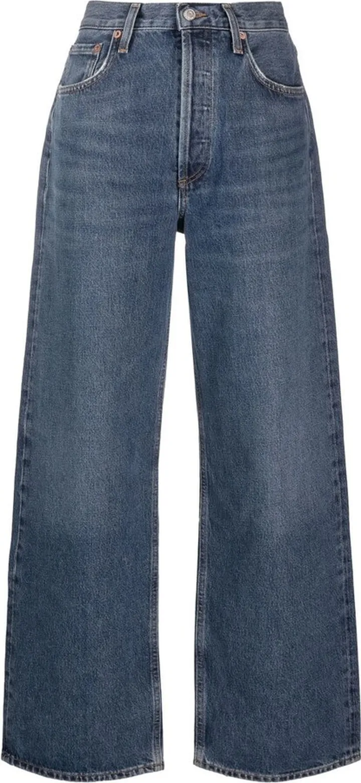 Wide-Leg Baggy Jeans