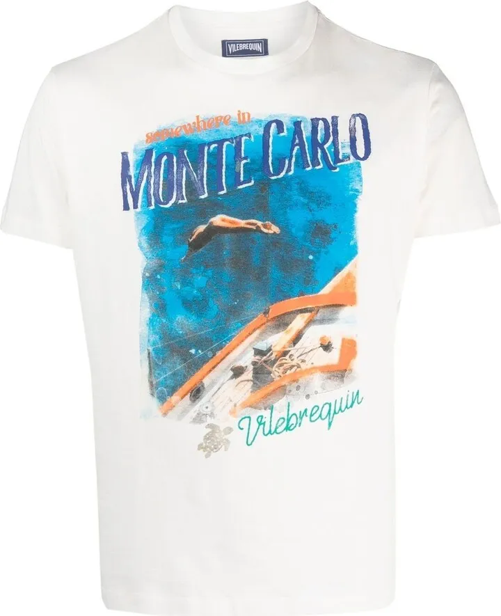 graphic-print cotton T-shirt