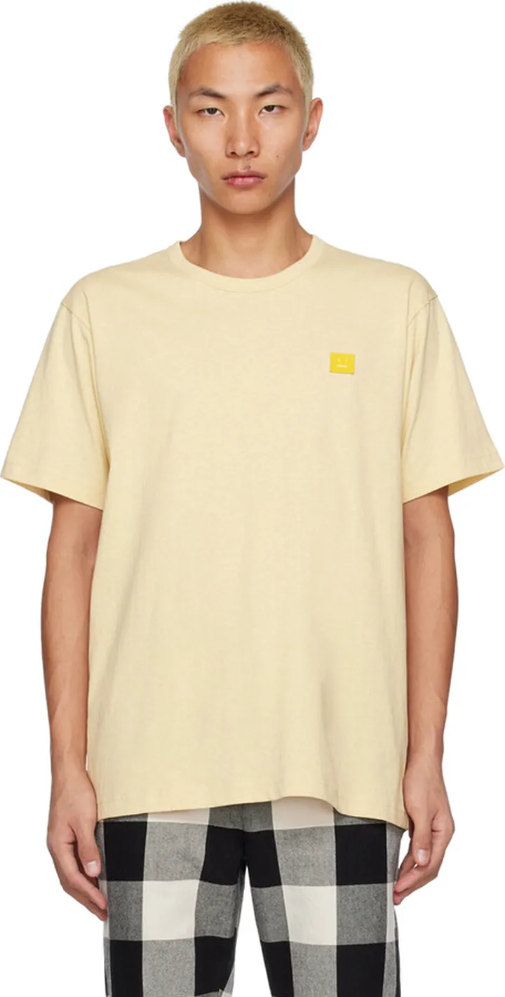 Acne Studios Yellow Patch T-Shirt