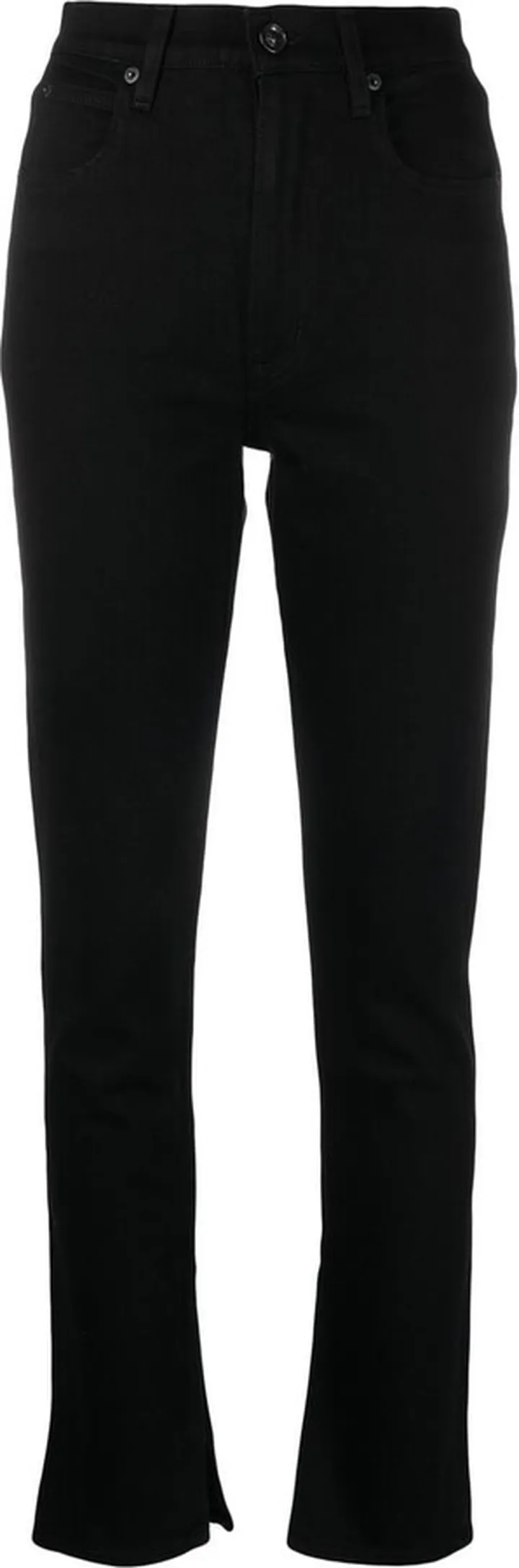 High-Rise Slim-Cut Jeans