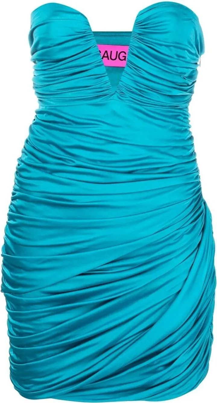 Talsi V-neck minidress