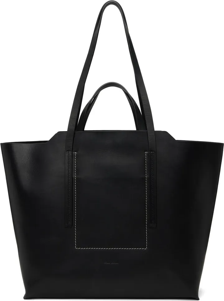 Rick Owens Black Large Shopper Tote
