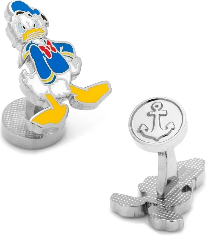 Donald Duck Cuff Links