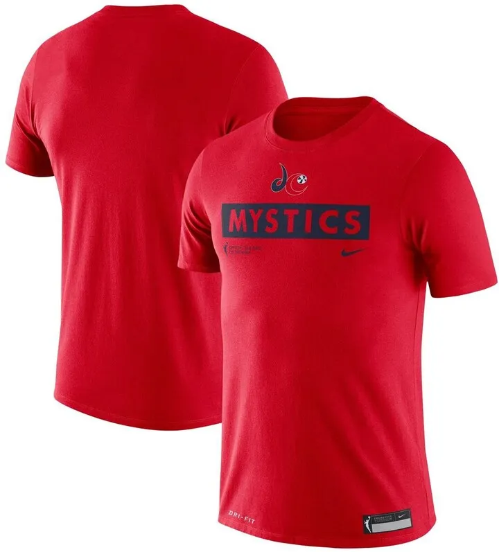 Nike Red Washington Mystics Practice T-shirt