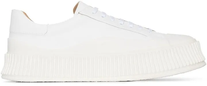 Leather Low-Top Sneakers