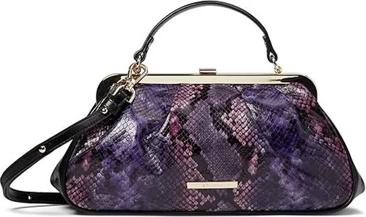 Brahmin Winterlight Emmett Crossbody (Purple Potion) Cross Body Handbags
