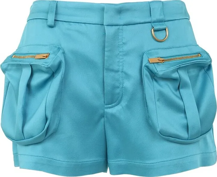 Blumarine Pocket Detailed Cargo Shorts