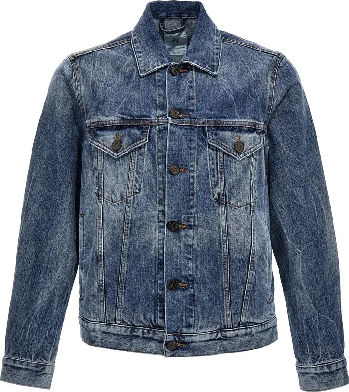 Stone Wash Denim Jacket