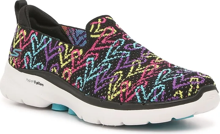 Skechers JGoldcrown GO WALK 6 Golden Charm SlipOn Sneaker