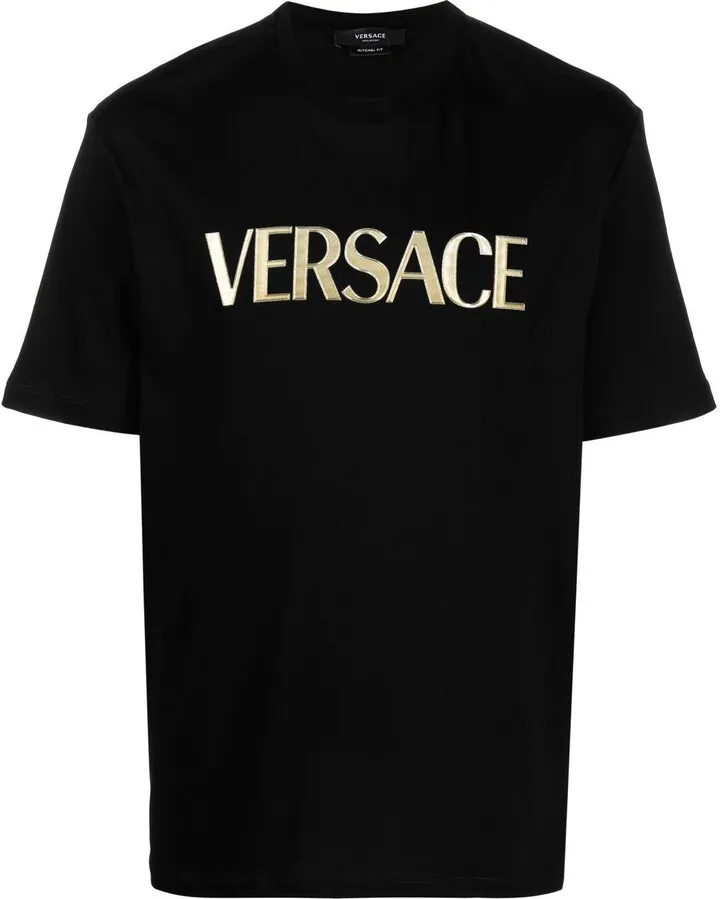 logo-print cotton T-shirt