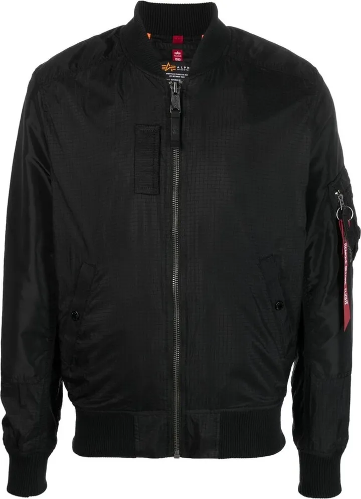 Zip-Up Bomber Jacket