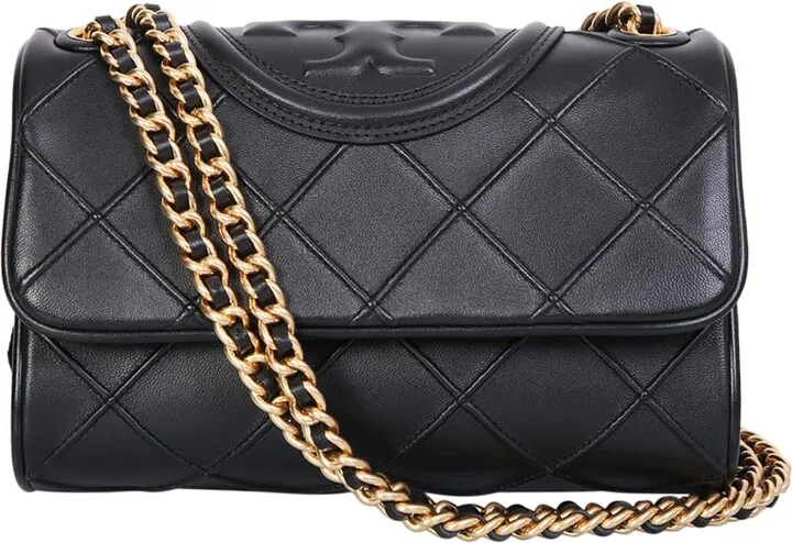 Fleming Black Shoulder Bag