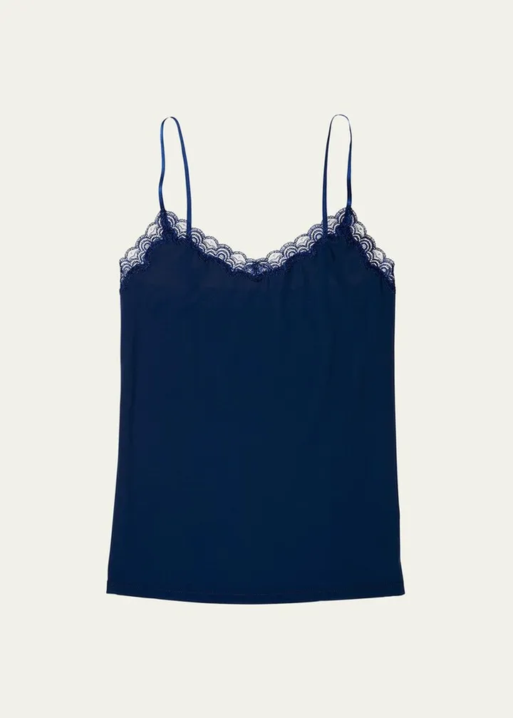 Happy Seams Lace-Trim Camisole