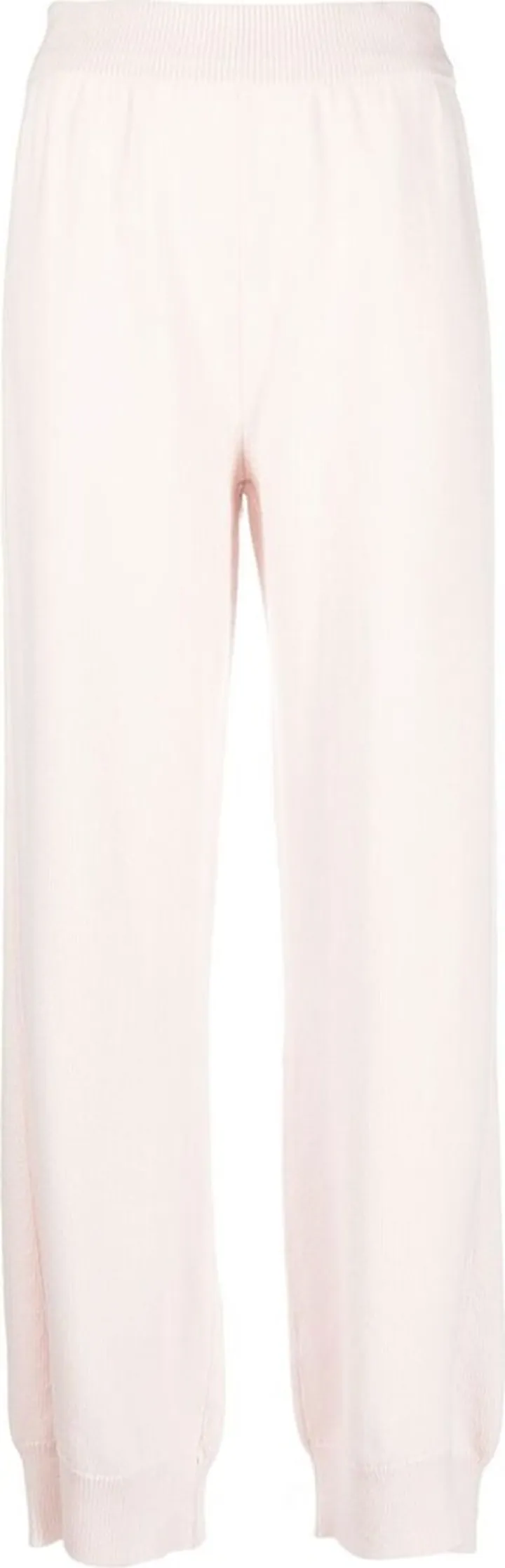 Straight-Leg Knitted Trousers