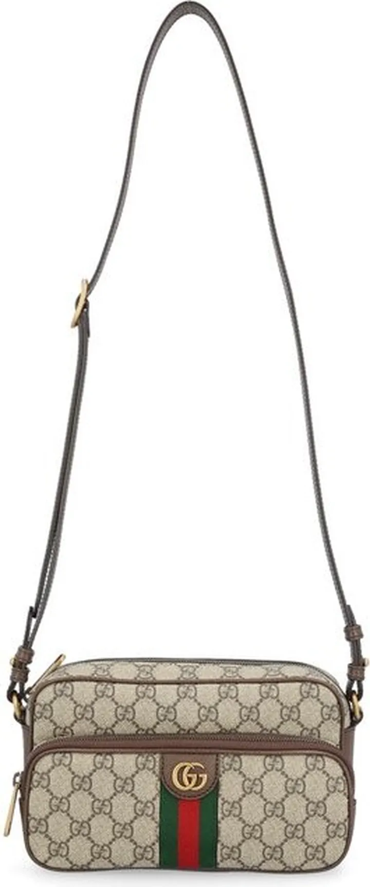 Gucci Ophidia GG Web Striped Shoulder Bag