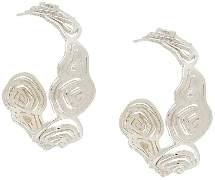 Pia hoop earrings