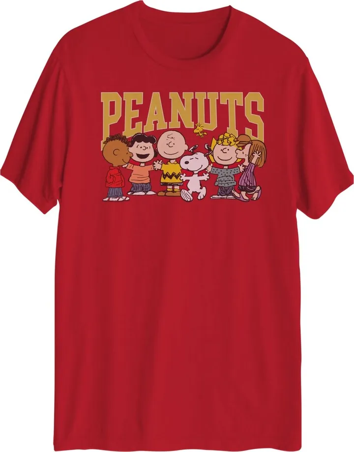 Hybrid Men's Peanuts Short Sleeve T-shirt