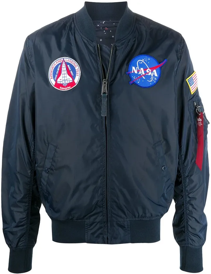 NASA embroidered bomber jacket