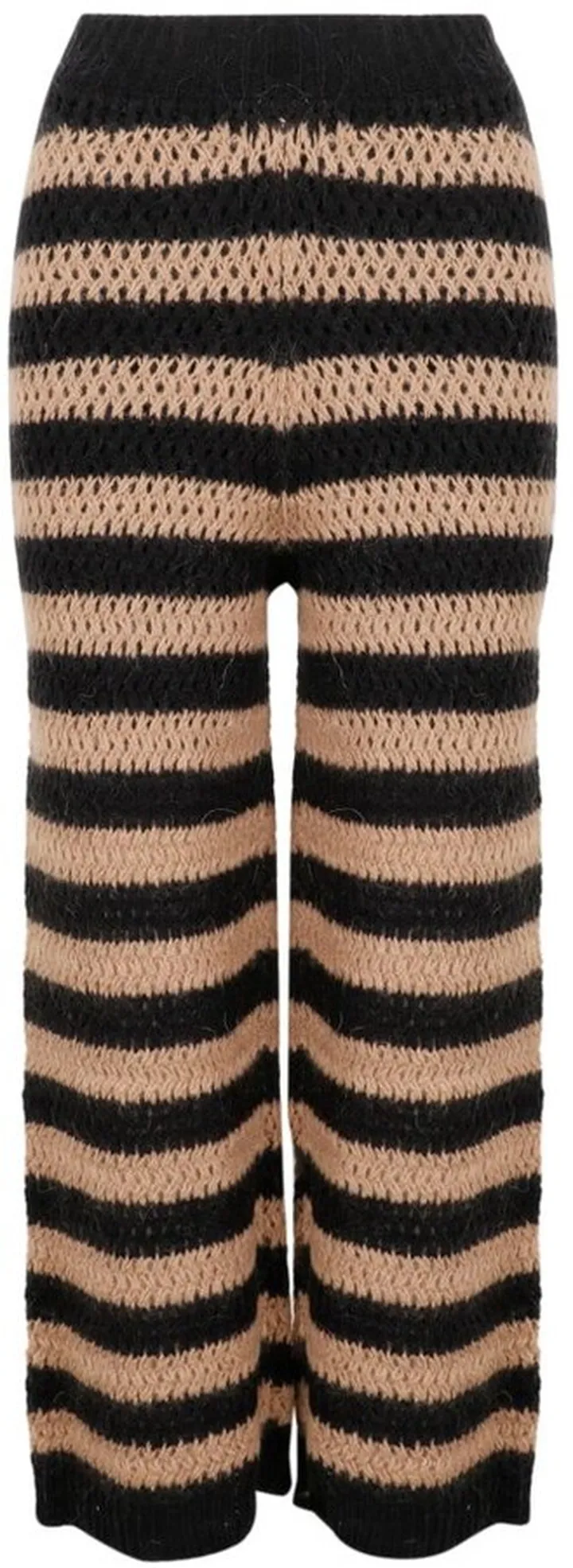REDValentino Striped Straight Leg Pants