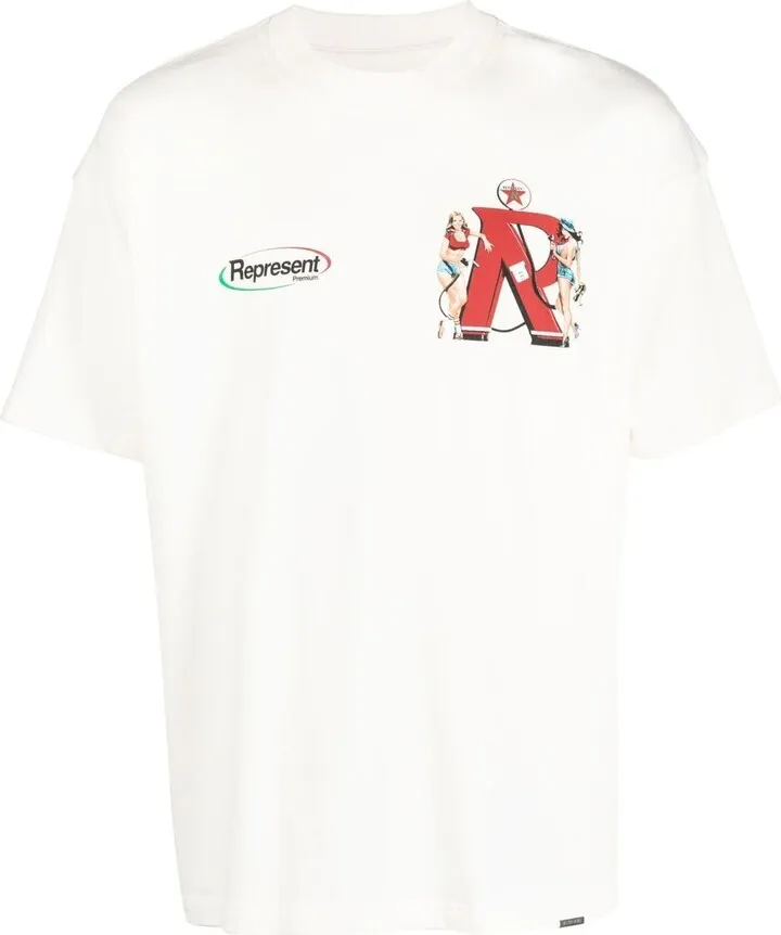 logo-print T-shirt